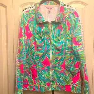 Lilly Colorful Zip Up- Can be used as Activewear or Coverup